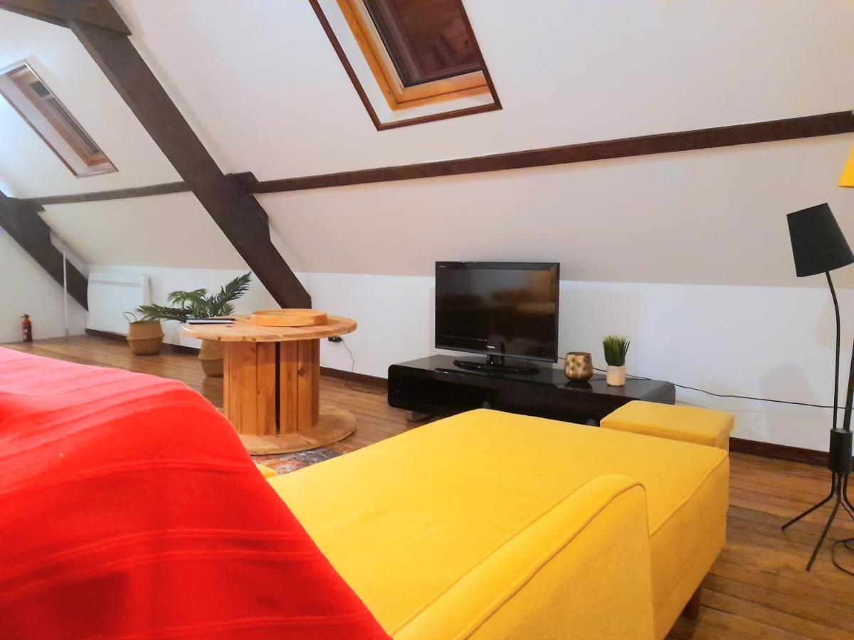 Le Nid D'Hirondelles - Appartement De Caractere Hypercentre Au Calme Бурж Экстерьер фото